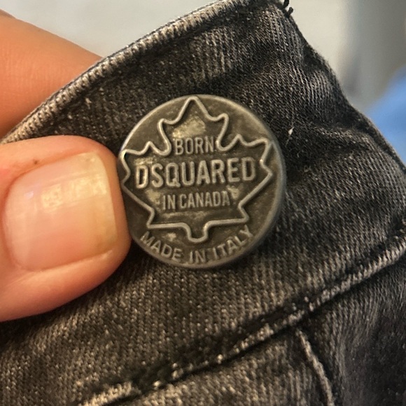 Dsquared Charcoal Skinny Jeans in black for Men - Picture 6 of 6